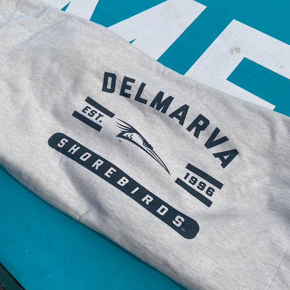 Delmarva Shorebirds Logo Brands Sweatshirt Blanket