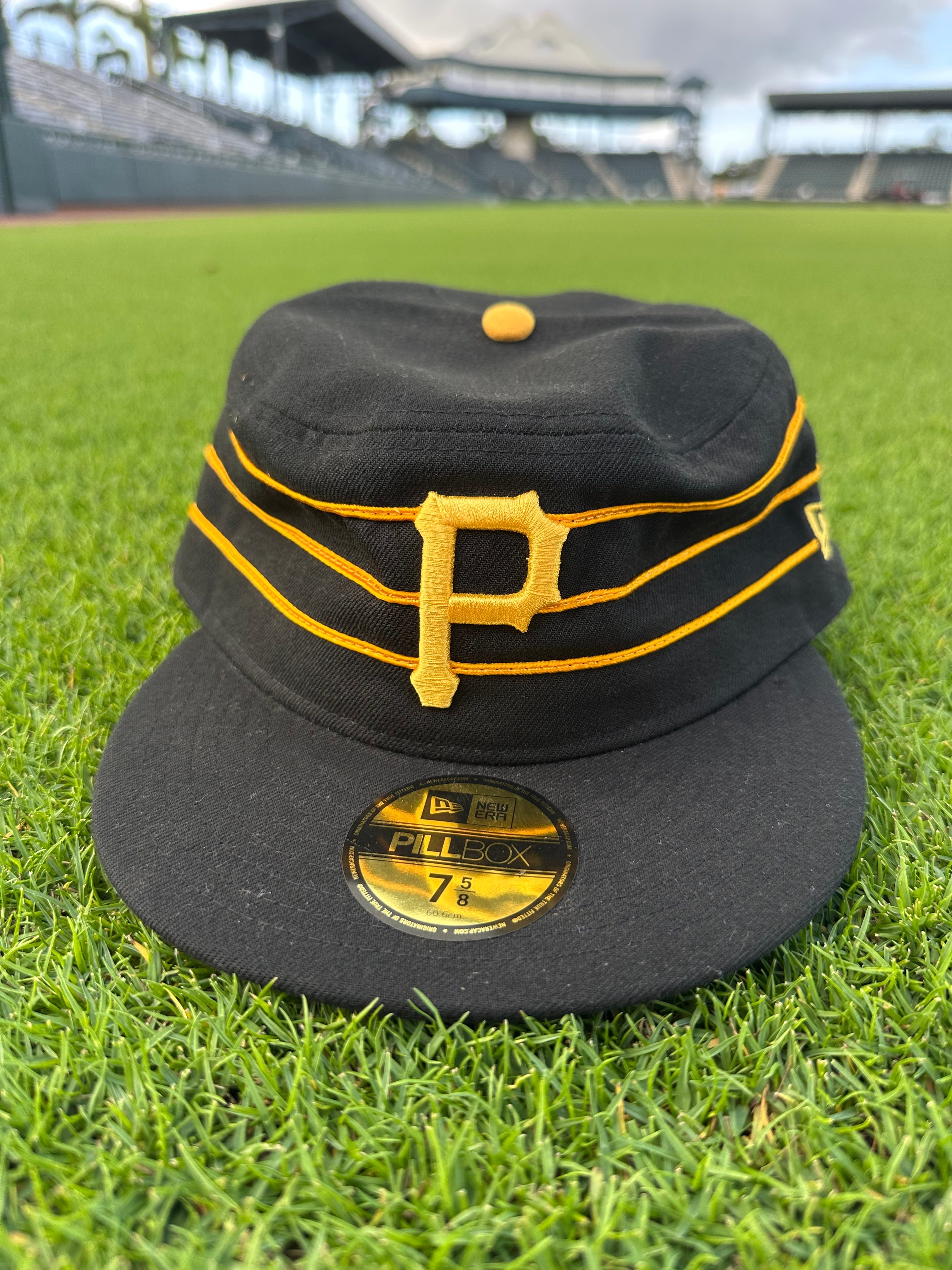 Pirates Pillbox Fitted Hat – Minor League Baseball Official