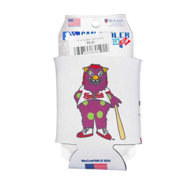 12oz FredNats Scatter Gus Koozie