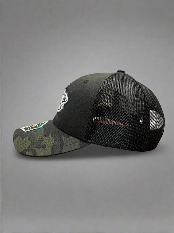 OC Black Camo Trucker