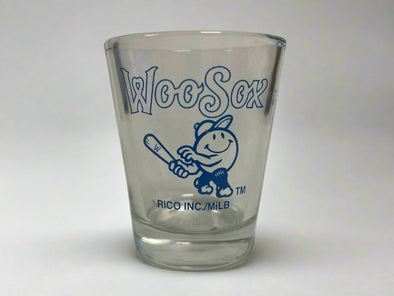 Worcester Red Sox Primary Shot Glass