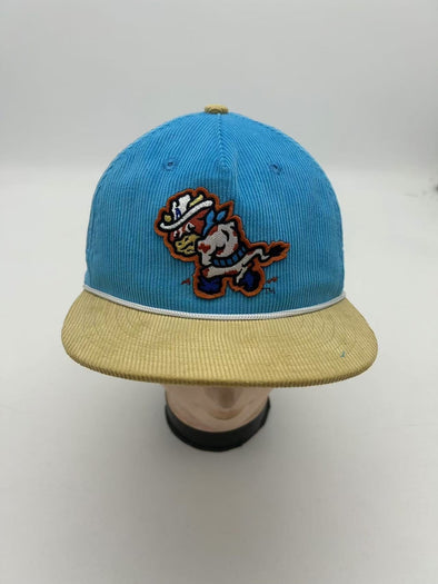 Amarillo Sod Poodles Official League Calf Fries Powder Blue Cord Hat