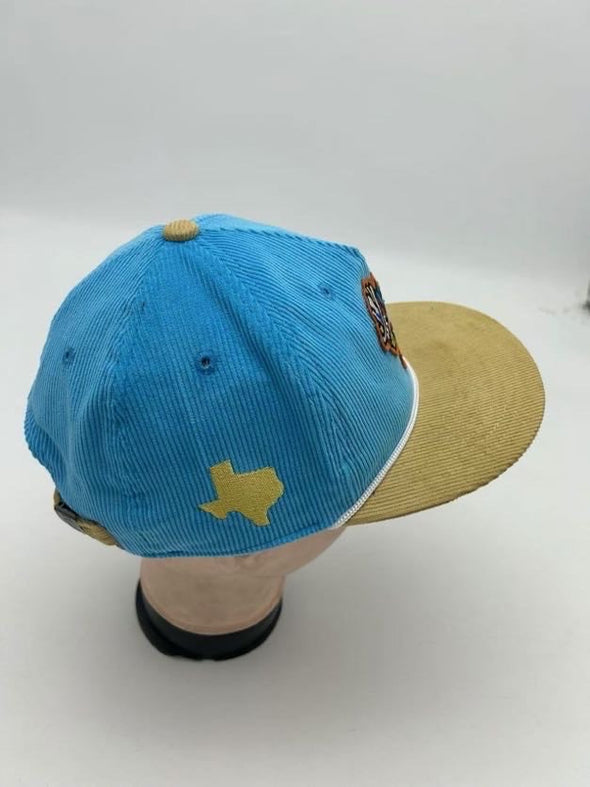 Amarillo Sod Poodles Official League Calf Fries Powder Blue Cord Hat