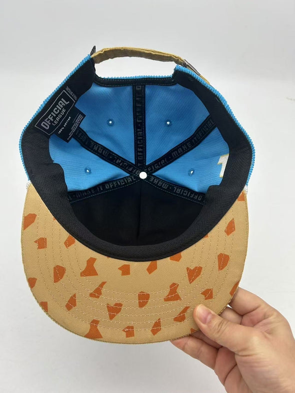 Amarillo Sod Poodles Official League Calf Fries Powder Blue Cord Hat
