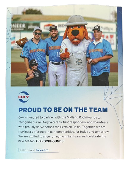 Midland RockHounds 2025 Yearbook