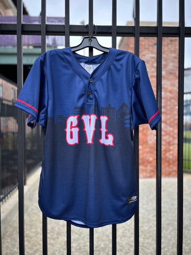 Greenville Drive OT Sports Navy Sublimated Batting Practice Replica Jersey