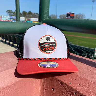 Delmarva Shorebirds Black Clover Club Colors Snapback