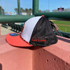 Delmarva Shorebirds Black Clover Club Colors Snapback