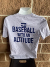 Altitude Tee - Gray & Navy