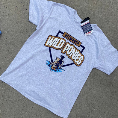 Delmarva Shorebirds Bimm Ridder Youth Precon Wild Ponies Tee