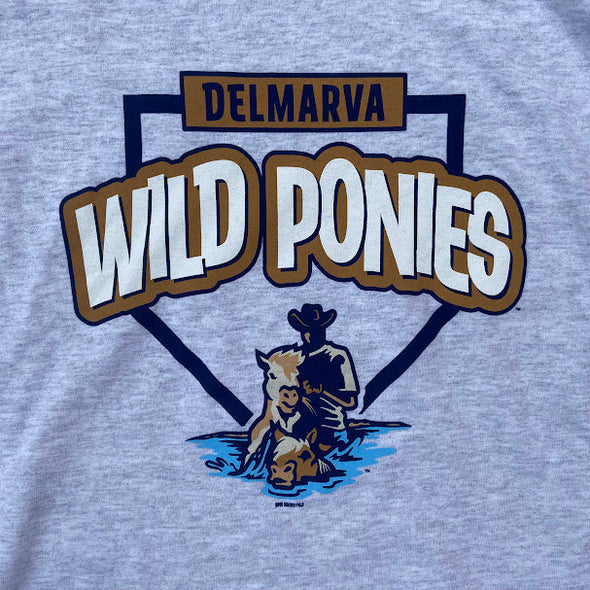 Delmarva Shorebirds Bimm Ridder Youth Precon Wild Ponies Tee