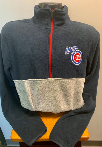 Men's Iowa Cubs Kodiak Quarter Zip Sweater