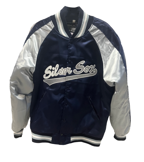 Silver Sox Throwback Dug out OT Sports Jacket
