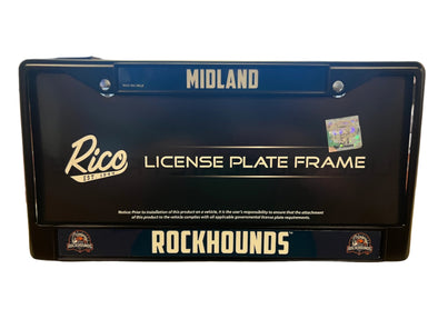 Midland RockHounds License Plate Frame