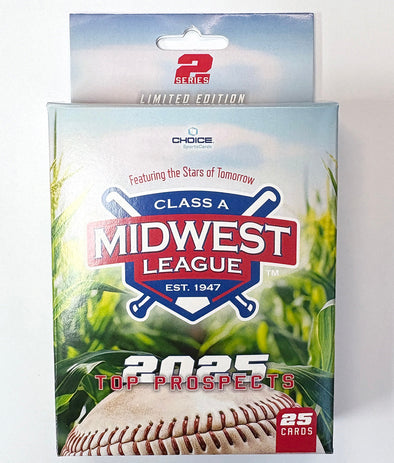 West Michigan Whitecaps 2025 Midwest League Top Prospects Card Set Series 2 Ltd Edition