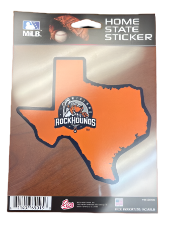 Midland RockHounds Texas Sticker