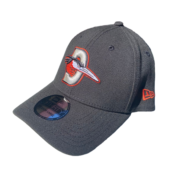 Delmarva Shorebirds New Era 39THIRTY Stretch Road Logo Cap