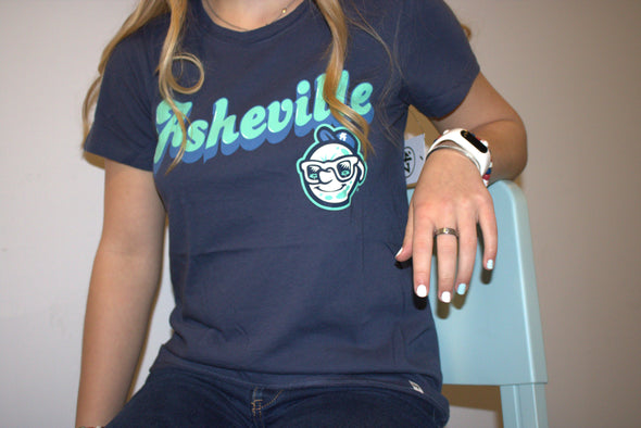 The Asheville Tourists Mystic '47 Frankie Tee