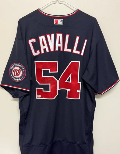 Autographed Cade Cavalli Jersey Raffle Ticket
