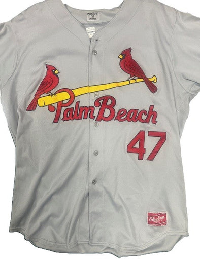 Palm Beach Cardinals Away Game Used Jersey