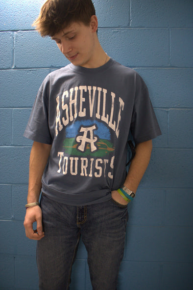 The Asheville Tourists Cloudfield Montauk '47 Foundation Tee