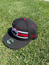 Buffalo Bisons Hockey Black Stripe 5950