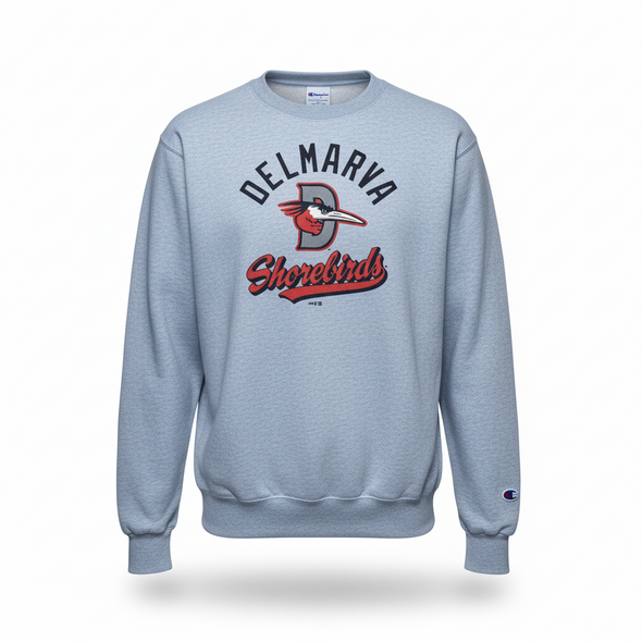 Delmarva Shorebirds Champion Powerblend Fleece Crewneck