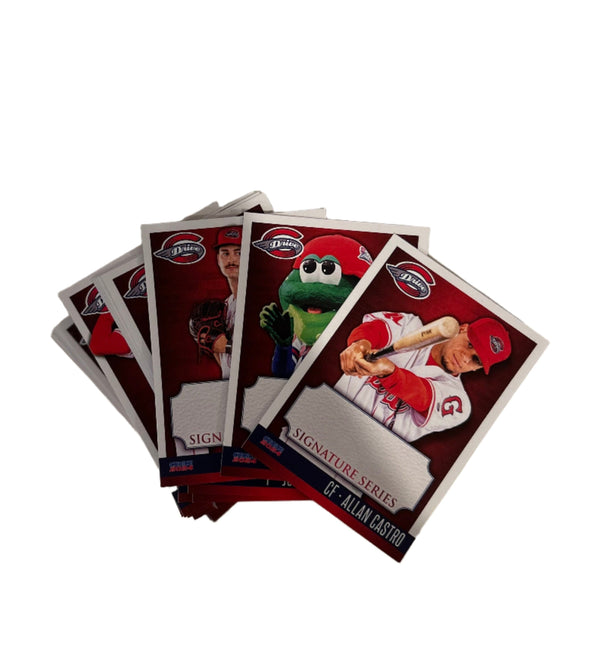 Greenville Drive 2024 Team Baseball Card Set