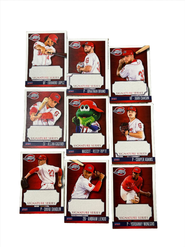 Greenville Drive 2024 Team Baseball Card Set