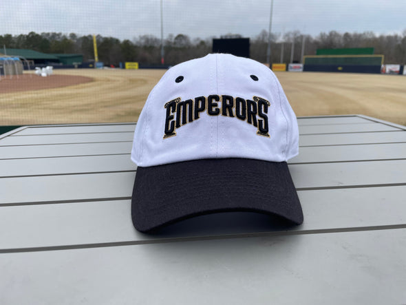 White/Black Emperors Dad Hat