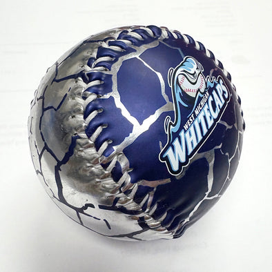 West Michigan Whitecaps Metallic Crackle Baseball