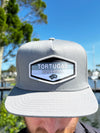 OUTDOOR CAP GRAY TORTUGAS SNAP BACK