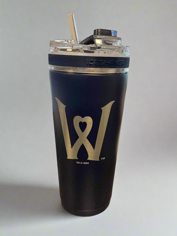 Worcester Red Sox Solid Navy Engraved 26 Oz Flex Bottle