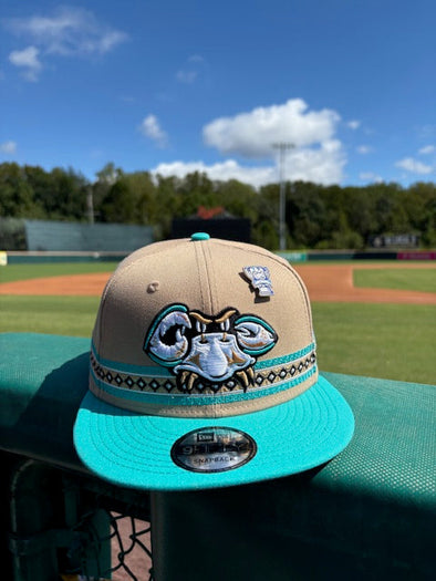 Chesapeake Baysox New Era Cangrejos 9Fifty Cap Snapback
