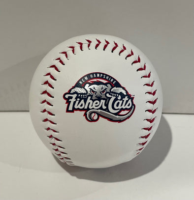 New Hampshire Fisher Cats White Primary Baseball