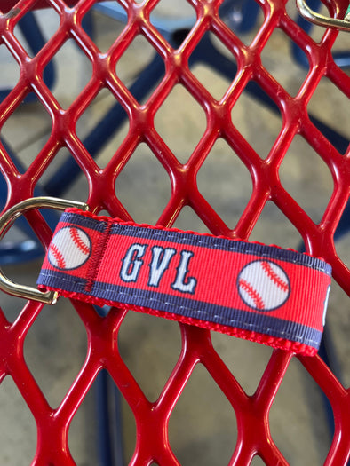 Paw Paws GVL Baseball Keychain