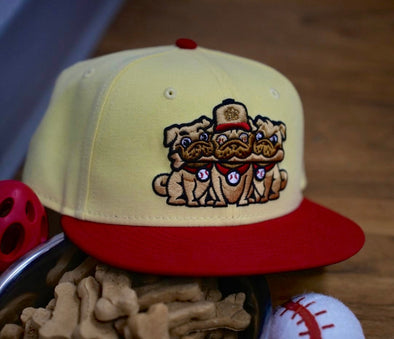 BRP NEW!   2024 GRUMBLE PUGS 5950 Fitted Theme Night Collection Hat by New Era
