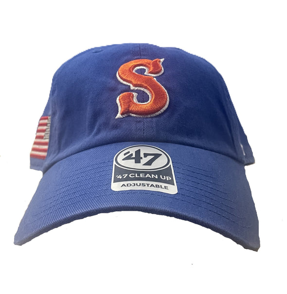 Syracuse Mets '47 Royal Heritage Clean Up Adj. Cap