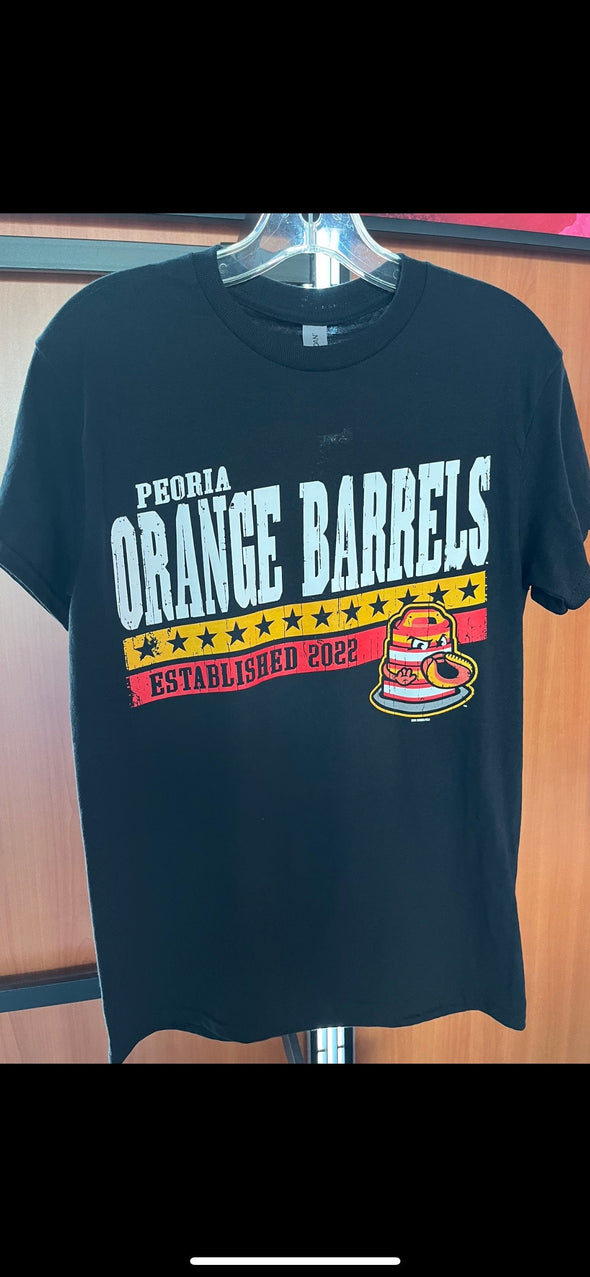 Peoria Orange Barrels Article T-Shirt