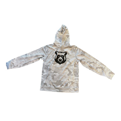 Youth Dot Camo Bear Hoodie