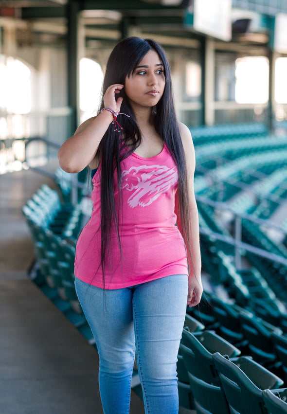 Women's Pink Racerback Tank