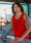 Men's Red CA Tank