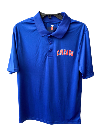 Men's Chicago Cubs Run Speed Polo