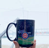 Iowa Cubs Firework Mug, Black