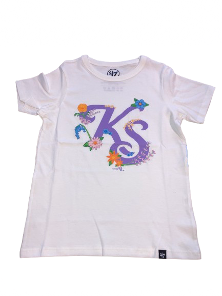 Youth White Wash '47 Brand Tee