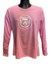 Ladies Pink Long Sleeve