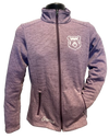 Ladies Purple Full Zip Jacket