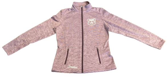 Ladies Purple Full Zip Jacket