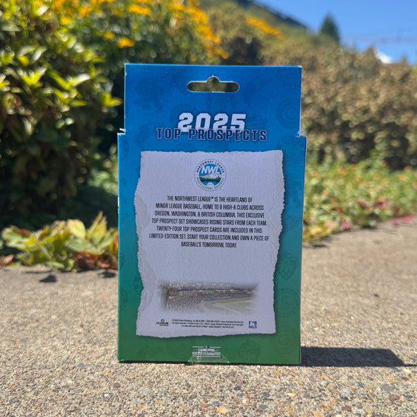 Eugene Emeralds Choice 2025 Northwest League Top Prospects Card Set