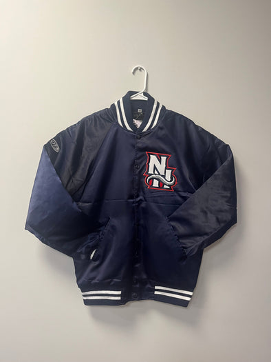 New Hampshire Fisher Cats Satin Dugout Jacket